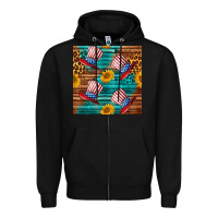Black celebrity hat with leopard Zipper Hoodie - BundleAndBundleShop