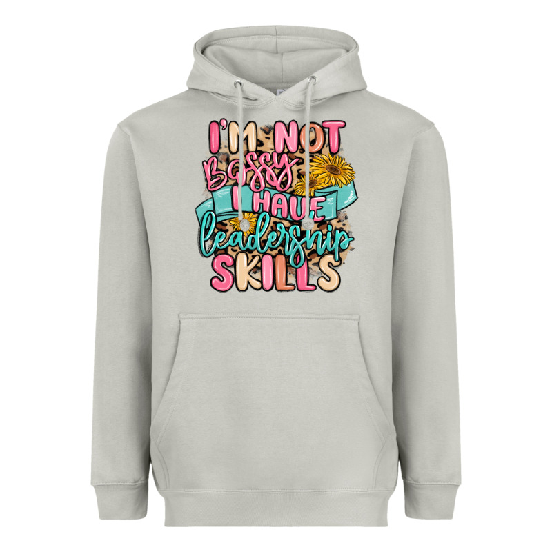 I'm Not Bossy I Just Have Leadership Skills Heavyweight Hoodie by MaliasSmallBusiness | Teevron