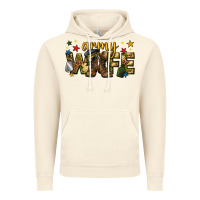 Vintage Artic army wife western Vintage Hoodie - texasbilliewilder