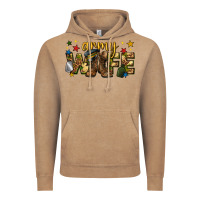 Vintage Coffee army wife western Vintage Hoodie - texasbilliewilder