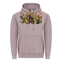 Vintage Zinc army wife western Vintage Hoodie - texasbilliewilder