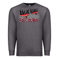 Charcoal Heather break boards not hearts Premium Sweatshirt - MaliasSmallBusiness