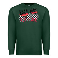 Sports Green break boards not hearts Premium Sweatshirt - MaliasSmallBusiness