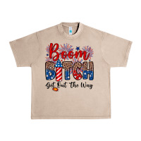 French Oak Boom bitch get out the way Urban Heavy Tee - Neo Western