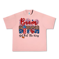 Salmon Boom bitch get out the way Urban Heavy Tee - Neo Western