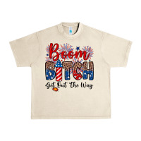 Sandshell Boom bitch get out the way Urban Heavy Tee - Neo Western