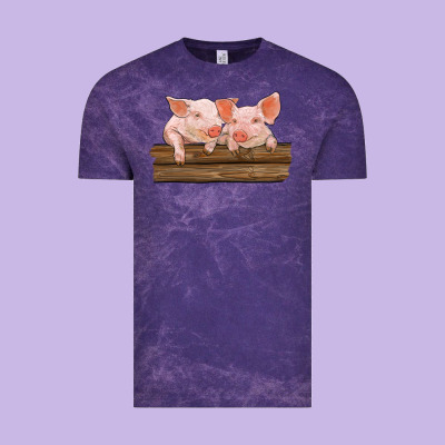 Barn Pigs Vintage Tee Designed By Ranaportraitstore