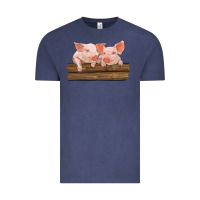 Vintage Denim barn pigs Vintage Tee - RanaPortraitStore