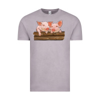 Vintage Zinc barn pigs Vintage Tee - RanaPortraitStore