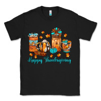 Black happy thanksgiving coffee Classic Tee - JahusDesignShop