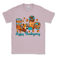 Lilac happy thanksgiving coffee Classic Tee - JahusDesignShop