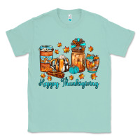 Seafoam happy thanksgiving coffee Classic Tee - JahusDesignShop