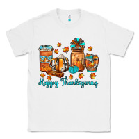 White happy thanksgiving coffee Classic Tee - JahusDesignShop