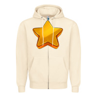 Sandshell 3d golden stars Zipper Hoodie - AdoDesignShop