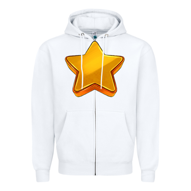 3d Golden Stars Zipper Hoodie by AdoDesignShop | Teevron
