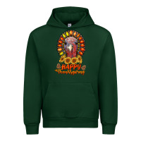 Forest Green happy thanksgiving gemstone Urban Hoodie - RanaPortraitStore