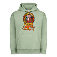 Pigment Oil Green happy thanksgiving gemstone Urban Hoodie - RanaPortraitStore