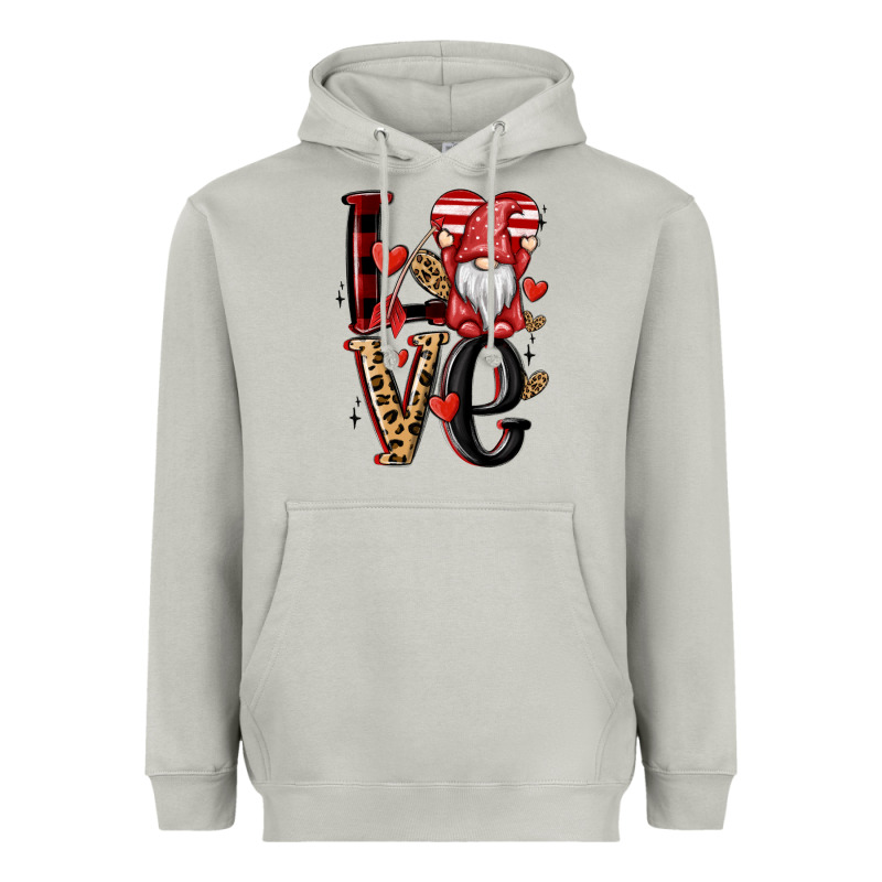 Love Gnome Heavyweight Hoodie by MaliasSmallBusiness | Teevron