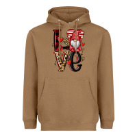 Toasted Coconut love gnome Heavyweight Hoodie - MaliasSmallBusiness