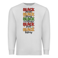 Dove Grey black history Premium Sweatshirt - MaliasSmallBusiness