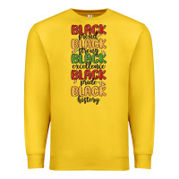 Lemon black history Premium Sweatshirt - MaliasSmallBusiness