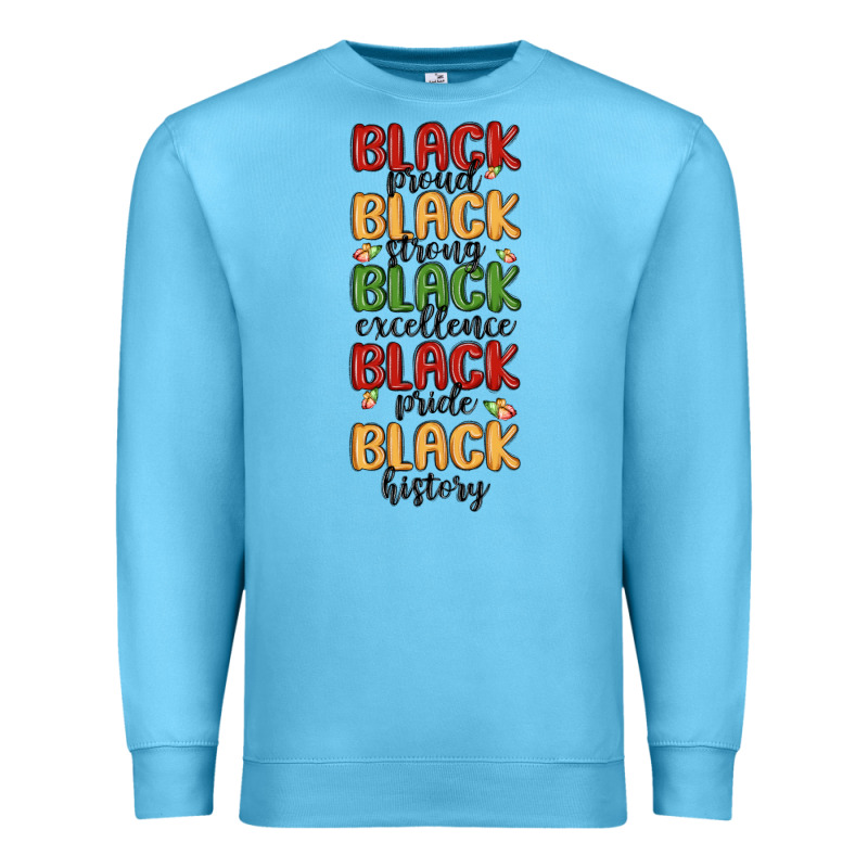 Black History Premium Sweatshirt by MaliasSmallBusiness | Teevron