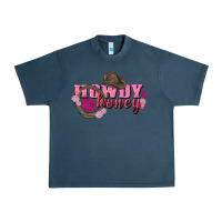 Midnight Navy howdy honey valentine's day Urban Heavy Tee - FaDigitalArtStudio