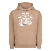 Pigment Burro Merry Christmas Happy New Year Urban Hoodie - Bettercallsaul