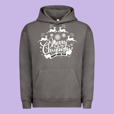 Merry Christmas Happy New Year Urban Hoodie Designed By Bettercallsaul