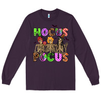 Plum hocus pocus skeleton Long Sleeve Tee - AdoDesignShop