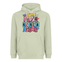 Matcha i'm a 80's kinda girl Heavyweight Hoodie - MaliasSmallBusiness