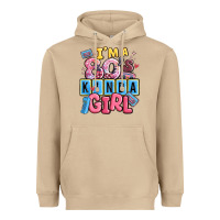 Mushroom i'm a 80's kinda girl Heavyweight Hoodie - MaliasSmallBusiness