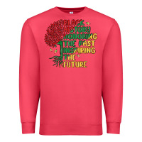 Cardinal black history honoring the past inspiring the futu Premium Sweatshirt - MaliasSmallBusiness
