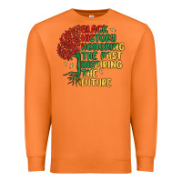 Carrot black history honoring the past inspiring the futu Premium Sweatshirt - MaliasSmallBusiness