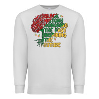 Dove Grey black history honoring the past inspiring the futu Premium Sweatshirt - MaliasSmallBusiness