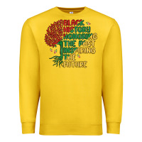 Lemon black history honoring the past inspiring the futu Premium Sweatshirt - MaliasSmallBusiness