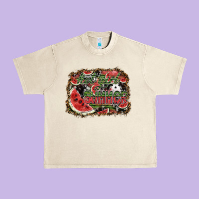 Hot Girl Summer Urban Heavy Tee Designed By Sublimationcraftshop