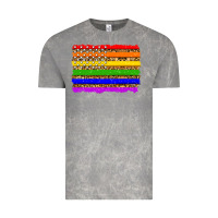 Cloud Rock lgbtq and usa flag Vintage Tee - Zillion Design Studio