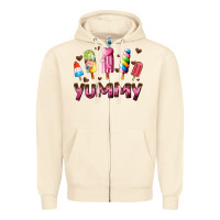 Sandshell yummy Zipper Hoodie - AdoDesignShop