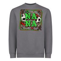 Storm soccer nana with leopard Heavyweight Sweatshirt - Zillion Design Studio