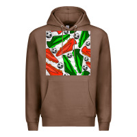Chestnut soccer shoes seamless pattern Premium Hoodie - BundleAndBundleShop