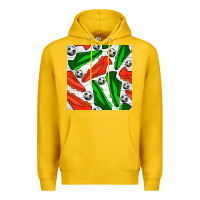 Lemon soccer shoes seamless pattern Premium Hoodie - BundleAndBundleShop