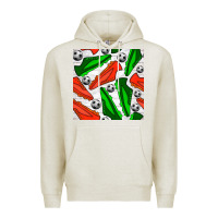 Oatmeal Heather soccer shoes seamless pattern Premium Hoodie - BundleAndBundleShop