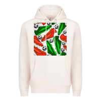 Pale Pink soccer shoes seamless pattern Premium Hoodie - BundleAndBundleShop