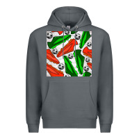 Rock soccer shoes seamless pattern Premium Hoodie - BundleAndBundleShop