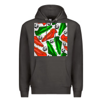Smoke soccer shoes seamless pattern Premium Hoodie - BundleAndBundleShop