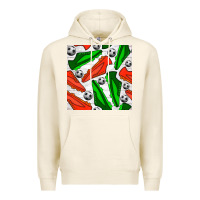 Tofu soccer shoes seamless pattern Premium Hoodie - BundleAndBundleShop