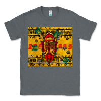 Charcoal Heather african mask tumbler Classic Tee - BundleAndBundleShop