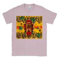 Lilac african mask tumbler Classic Tee - BundleAndBundleShop
