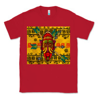 Red african mask tumbler Classic Tee - BundleAndBundleShop